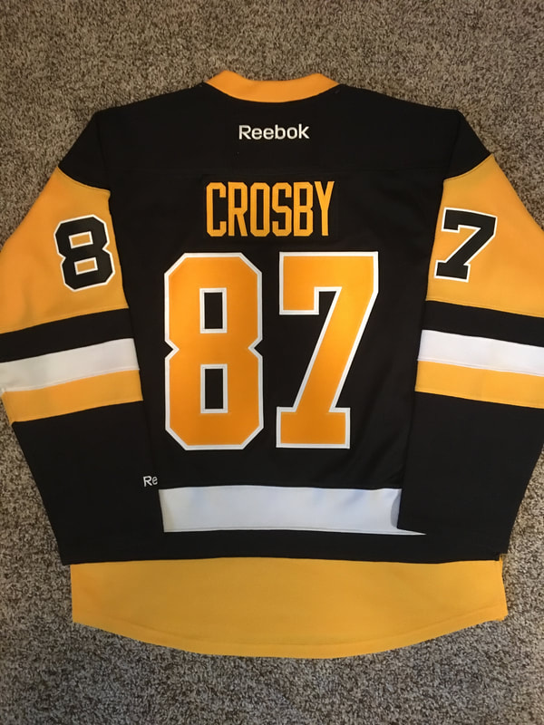 Just bought this old pens jersey thinking it was legit. Got home and then  remembered Crosby got the C with the Reebok jerseys and not his rookie  ones. Oh well still pretty