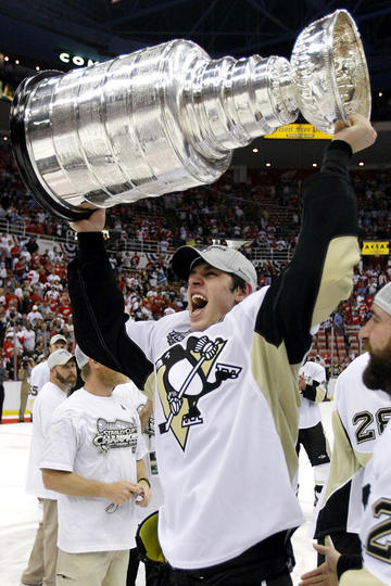 Evgeni Malkin Pittsburgh Penguins Signed 2009 Stanley Cup Reebok