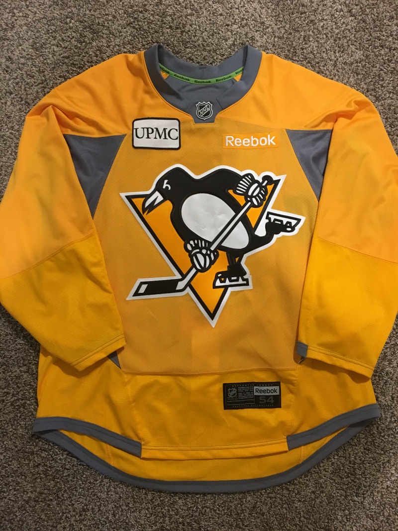 Pittsburgh Penguins Reebok NHL Stadium Series Blank Replica Jersey